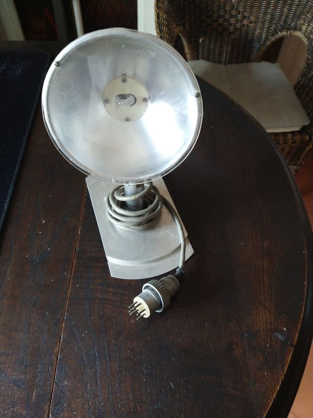 Lampara estreboscopica Phillips vintage.