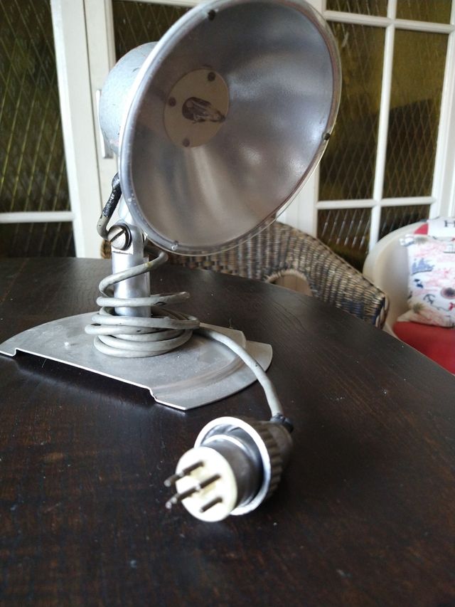 Lampara estreboscopica Phillips vintage.