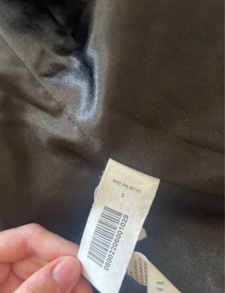 Chaqueta negra piel stradivarius 