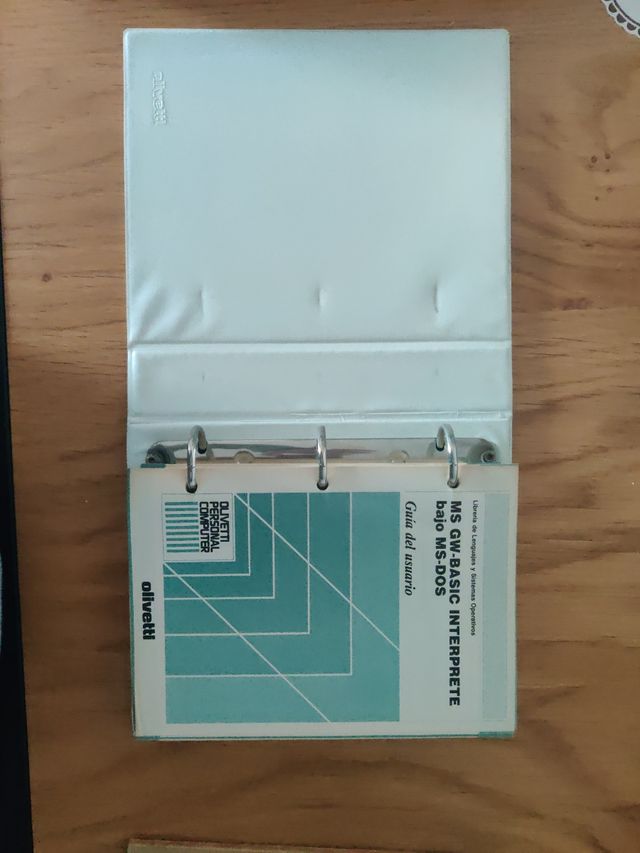 MS-DOS y GW-BASIC Guía del Usuario