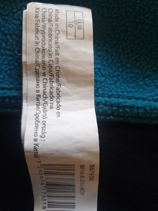 Ropa deporte niños. Talla 10