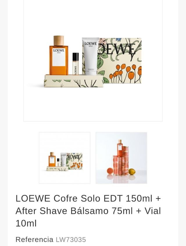 Loewe Solo Edt Estuche 150ml