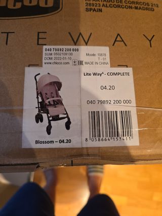 Chicco Silla de Paseo Lite Way 4