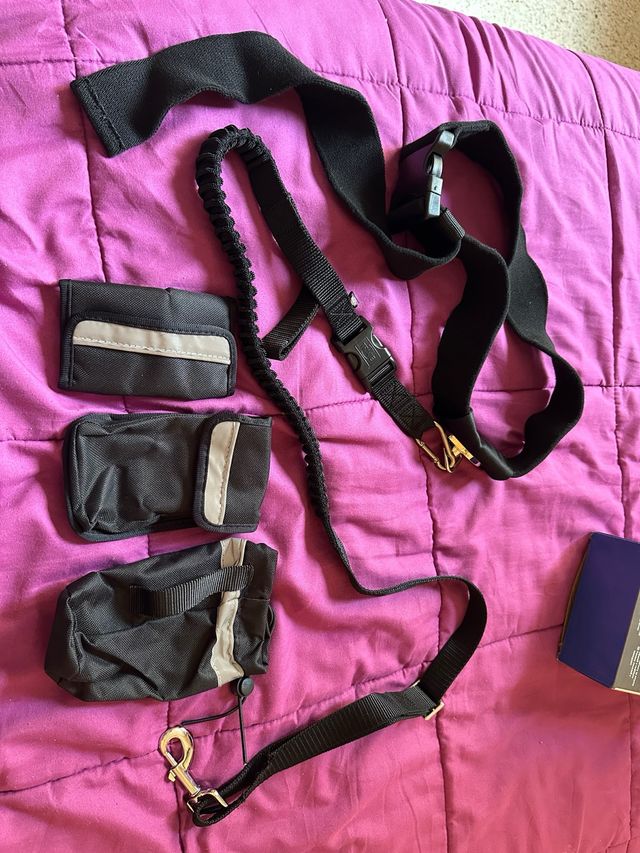 Correa manos libres con cinturón para correr con t