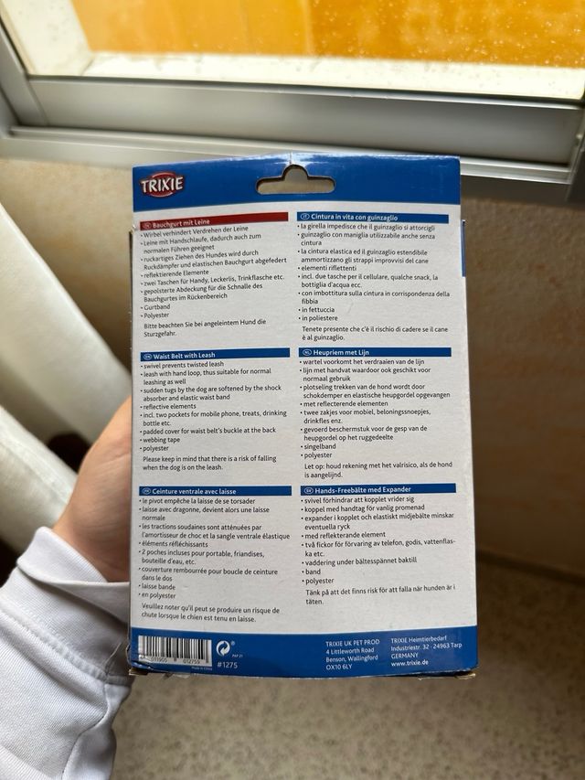 Correa manos libres con cinturón para correr con t