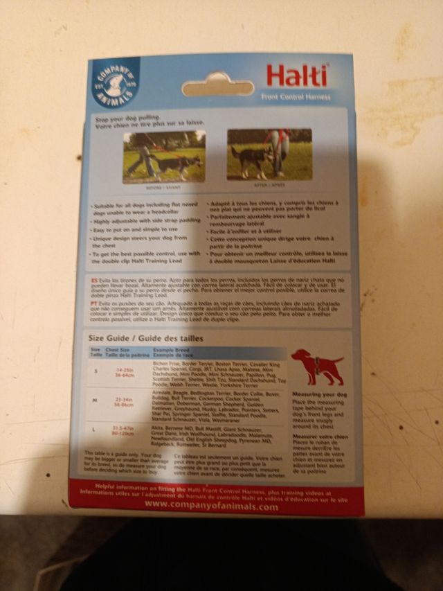 Arnés anti tirones Halti y:M