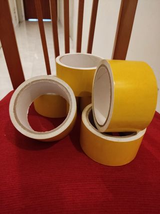 6 rollos de cinta adhesiva ""DOS''caras