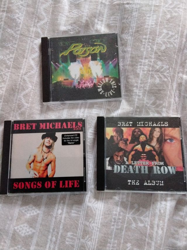 CDS POISON BRET MICHAELS