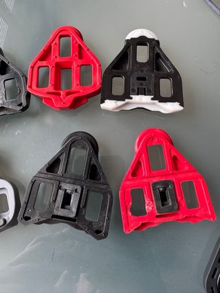 Lotto 8 tacchette Look scarpe bici da corsa 