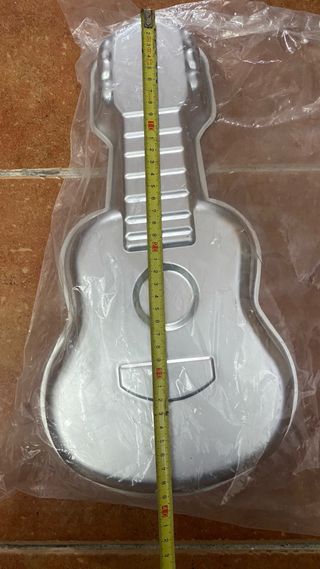 Molde tarta guitarra