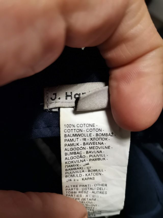 Cappellino da Baseball J. Harts & Bros. Navy Blu