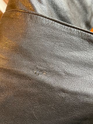 Blazer/Chaqueta/Cazadora cuero sintético vintage