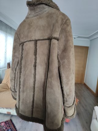 Abrigo de piel de oveja autèntica M/38/10 