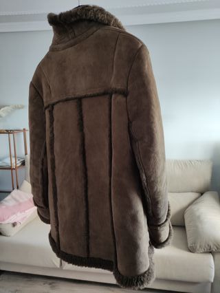 Abrigo de piel de oveja autèntica M/38/10 