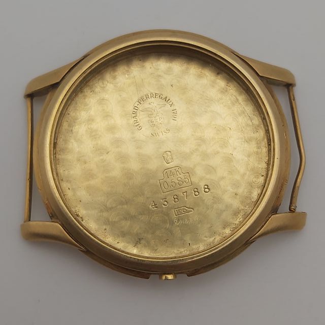 GIRARD PERREGAUX USADO 14K CAJA REDONDA ORO