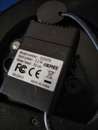 Pompa solare per fontane