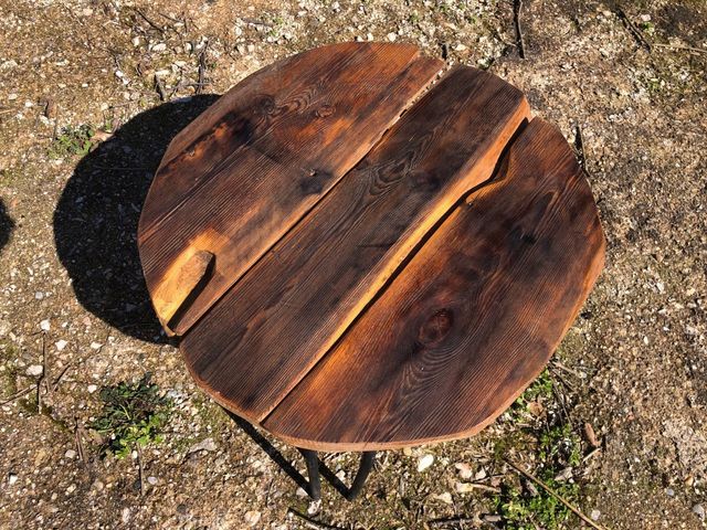 Mesa de centro casera