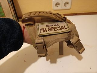 Arnés perro T xs tactico 