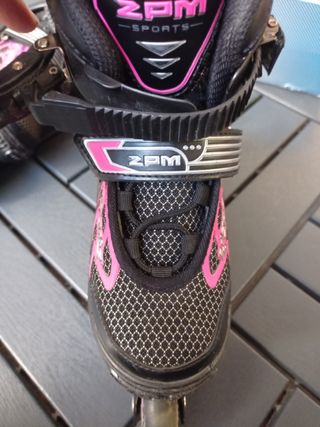 PATINES EN LINEA AJUSTABLES 2PM T 35 A 38