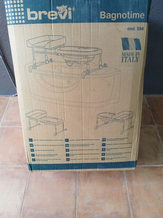 Bañera  y cambiador para bebes 