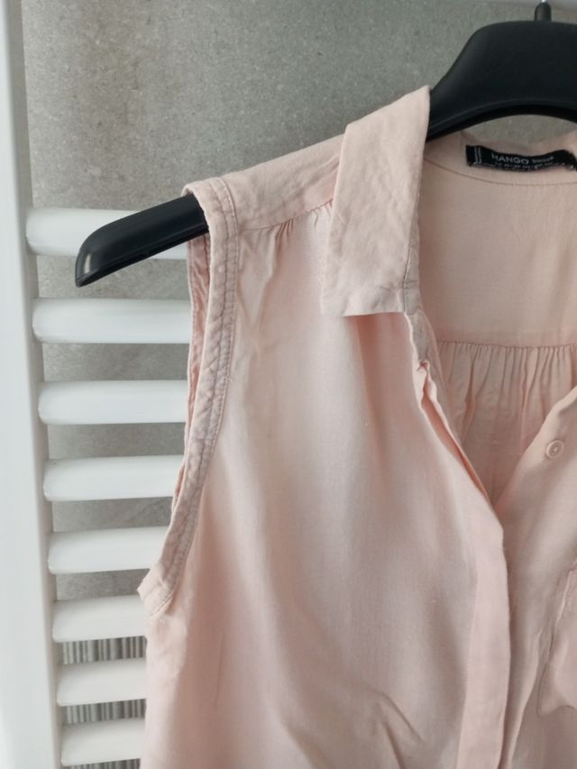 Camicetta smanicata Mango