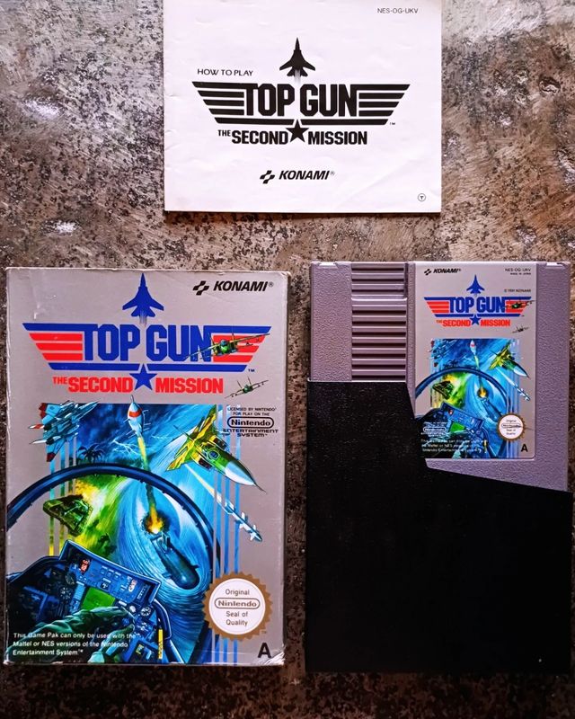 Top Gun The Second Mission - NES pal-a