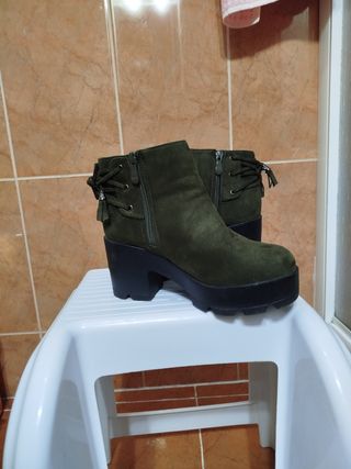 Botines mujer de plataforma 