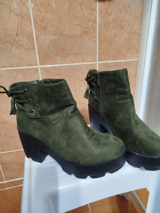 Botines mujer de plataforma 