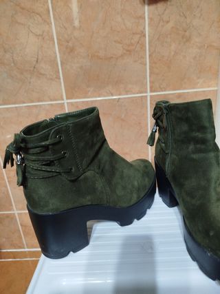 Botines mujer de plataforma 