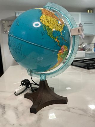 CLOBO TERRAQUEO MUNDO CON LUZ