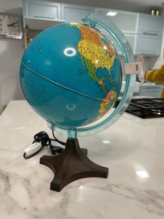 CLOBO TERRAQUEO MUNDO CON LUZ