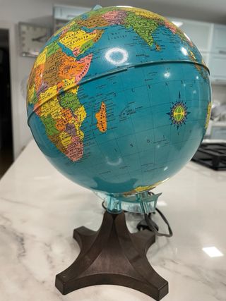 CLOBO TERRAQUEO MUNDO CON LUZ