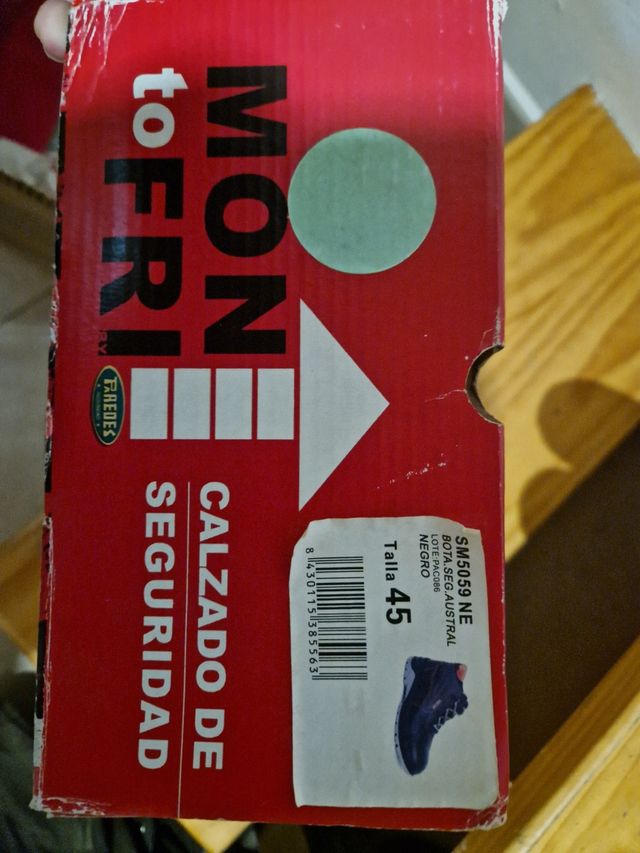 Calzado de seguridad 