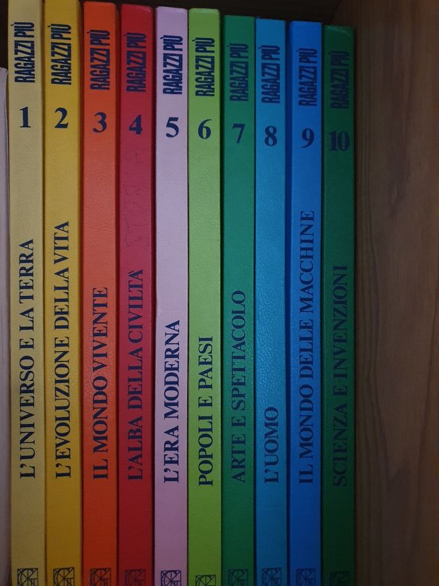 Enciclopedia completa "Ragazzi Più" - 10 volumi 