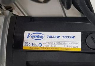 Ingletadora Virutex TM33W