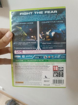 Aliens Colonial Marines Xbox 360