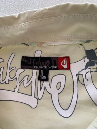 Camisa de manga corta Quiksilver Vintage