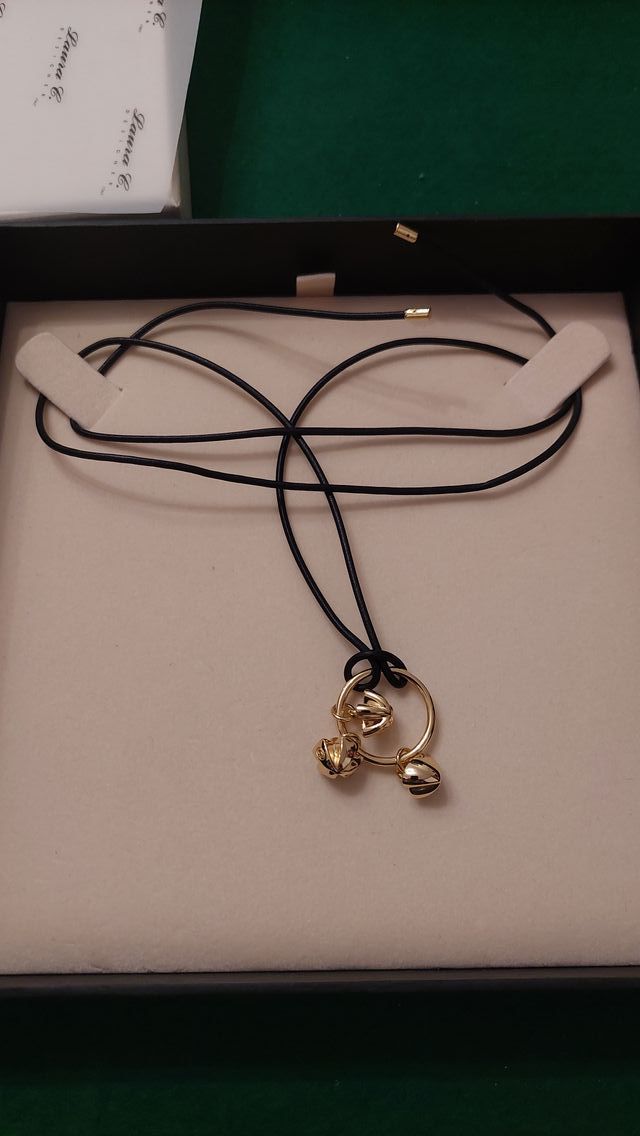 Cerchio con 3 pendenti: quadrifoglio, stella cuore