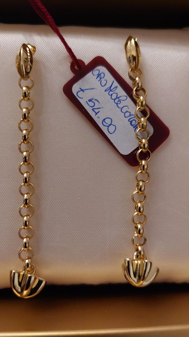 Orecchini in oro molecolare. By Silmar Nuovi