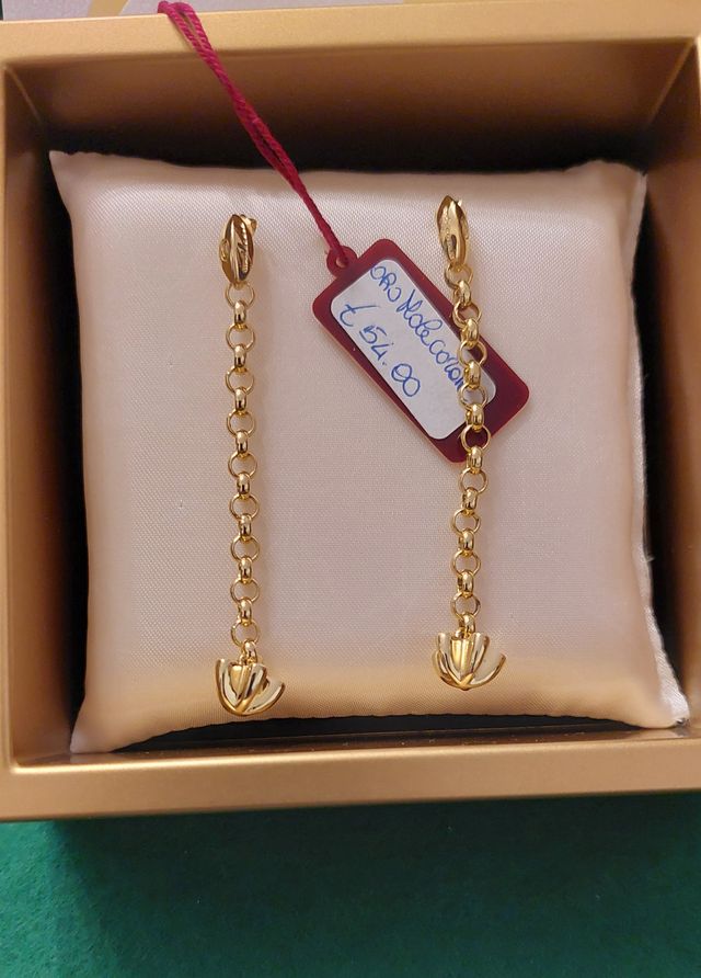 Orecchini in oro molecolare. By Silmar Nuovi