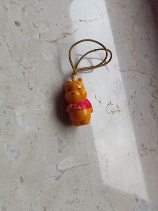 Ciondolo in plastica vintage Winnie The Poo