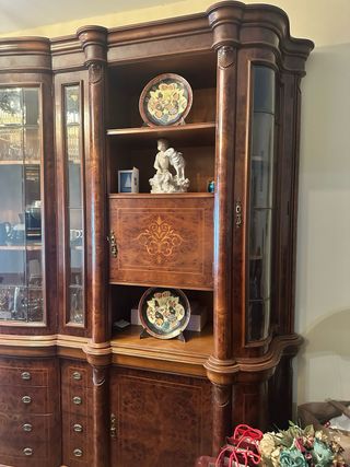 Mueble salon comedor madera maciza