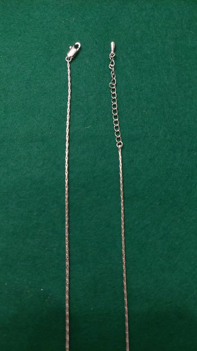 Collana in acciaio con pendente acciaio Swarovski