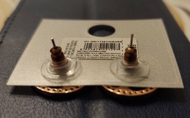 orecchini albero della vita metallo/zircone