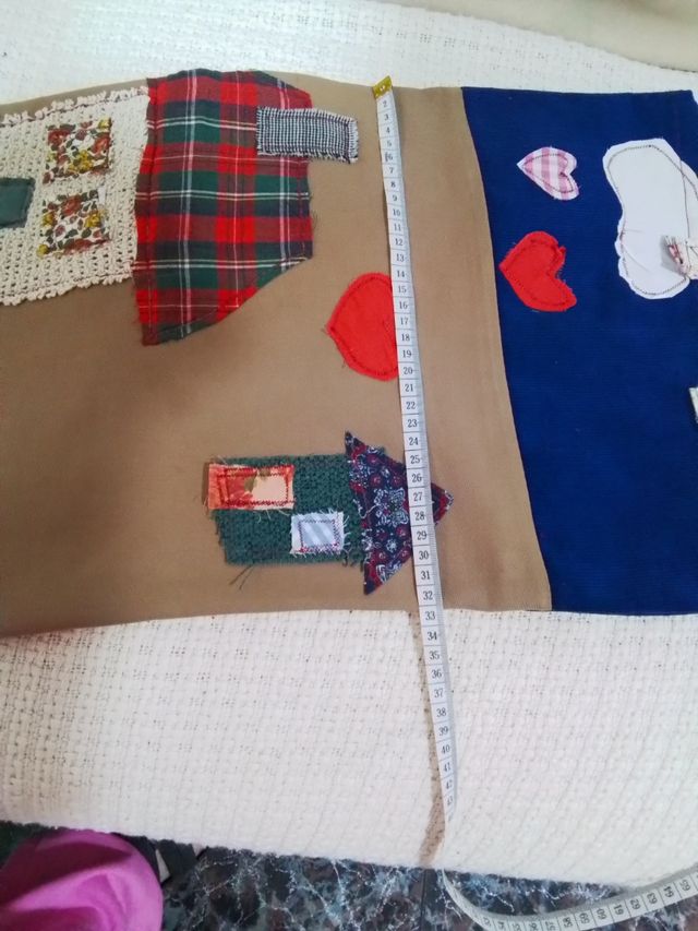 Bolso de mano patchwork