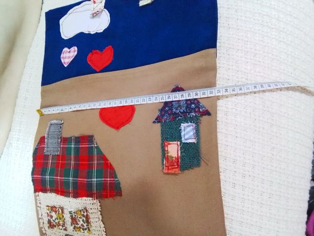 Bolso de mano patchwork