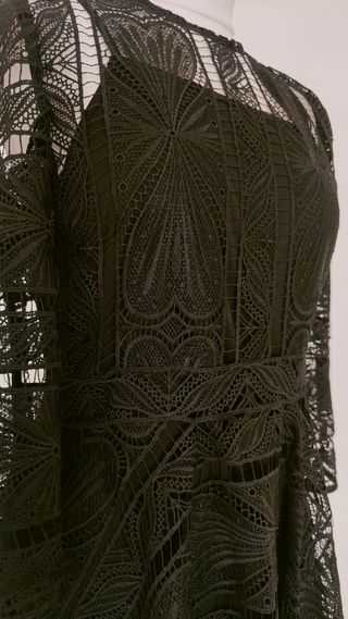Vestido NUEVO negro invitada encaje 3840