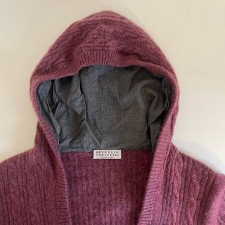 Felpa Maglione a treccia 100% Cashmere Cucinelli