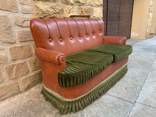 Sofa y sillon retro