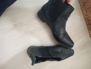 Botines negros mujer zara t38